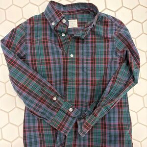 J. Crew Kids Plaid Shirt - Blue and Red